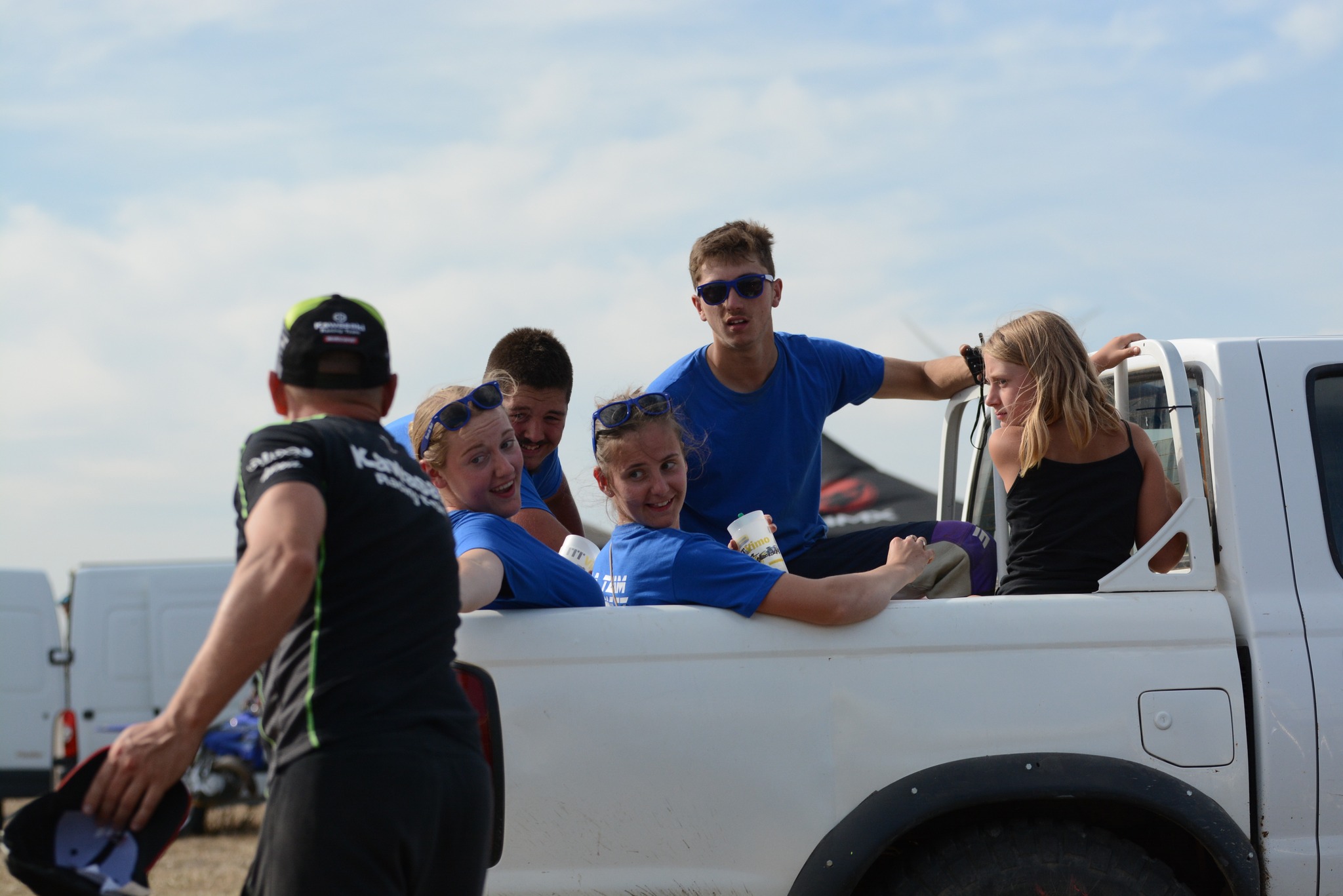 La Team dans la bonne humeur